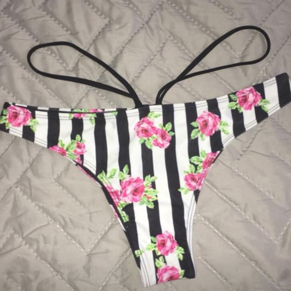 Floral bikini bottoms